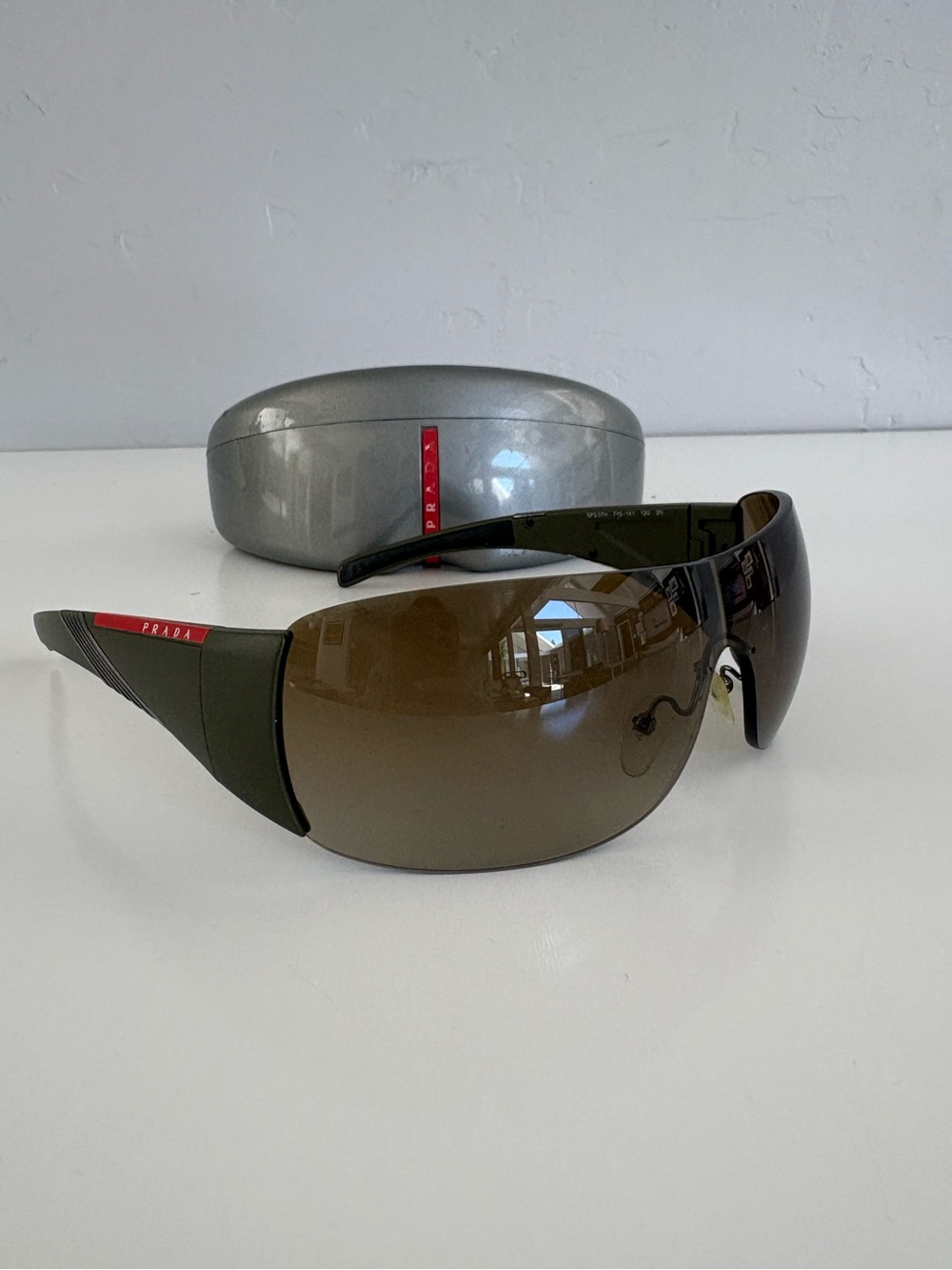 Auth VTG Y2K PRADA Sunglasses SPS07H